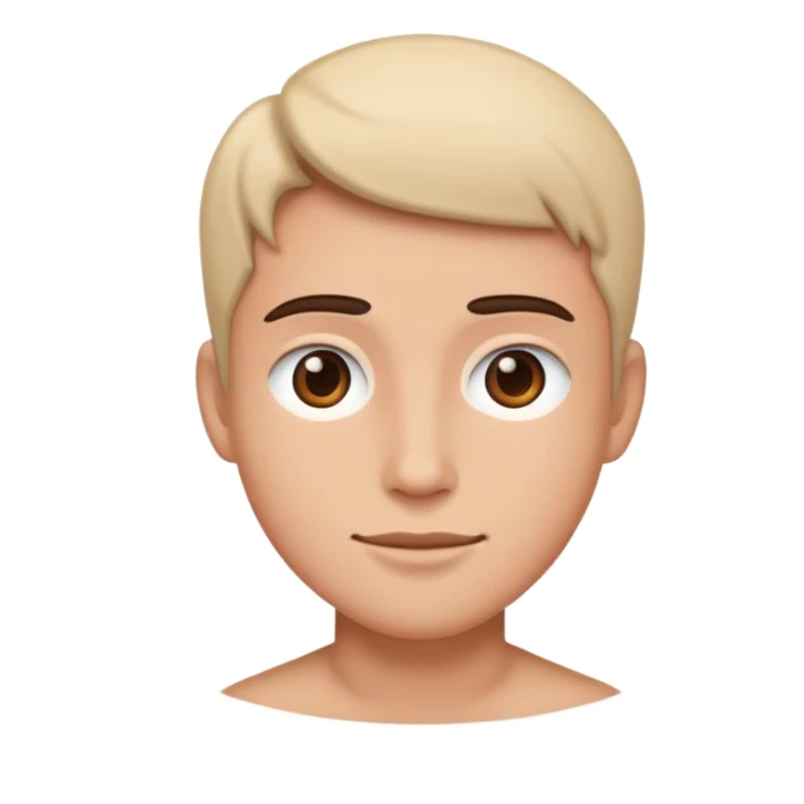 shoulder shot portrait of a person sticker