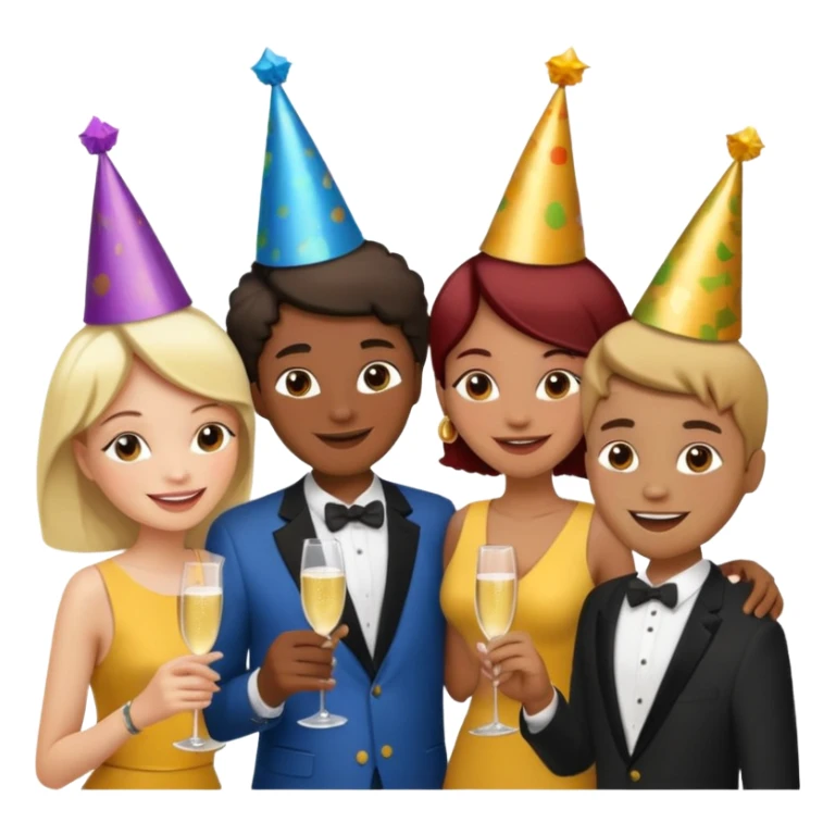 Personas reunidas charlando distendidamente sticker