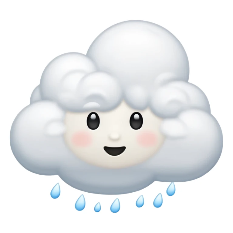 Create a powder emoji sticker