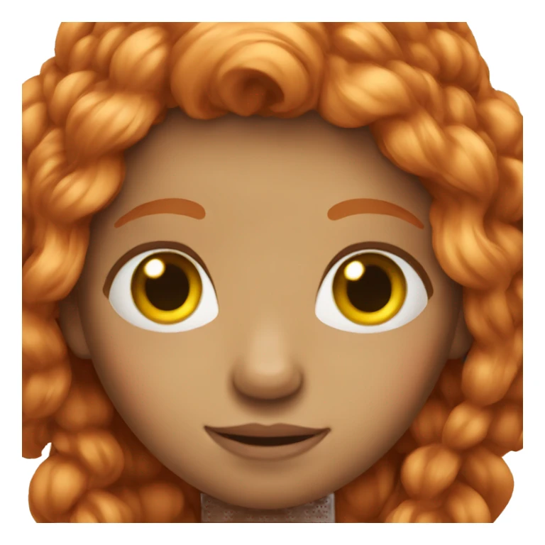 Fairy ginger hair  sticker