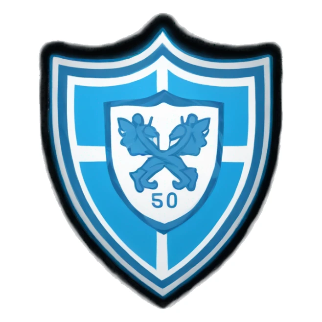 olympique de marseille football logo sticker