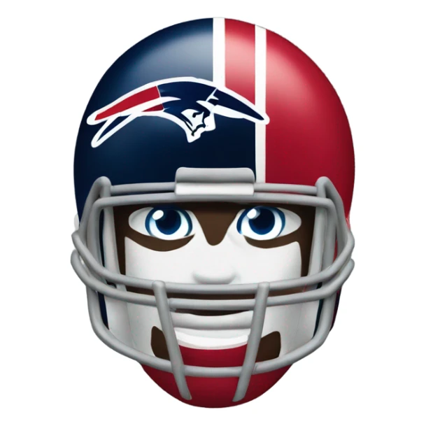 New England Patriots Football sticker