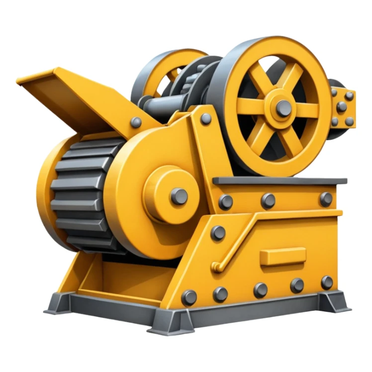 An Emoji of a KPI FT2650 Rock Crusher sticker