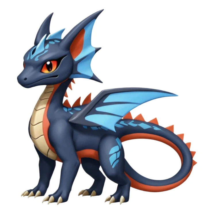 Amaura-Salandit-Litten-Dialga-fusion sticker