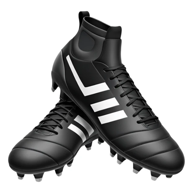 Touch football boots sticker