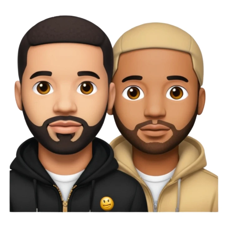 drake and partynextdoor emoji sticker