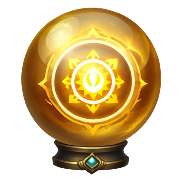 Alchemy Orb currency from Path of Exile 2 sticker