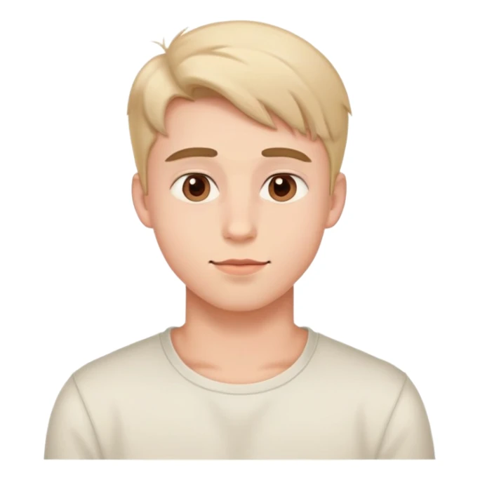 Young man with heart eyes, boyfriend emoji sticker