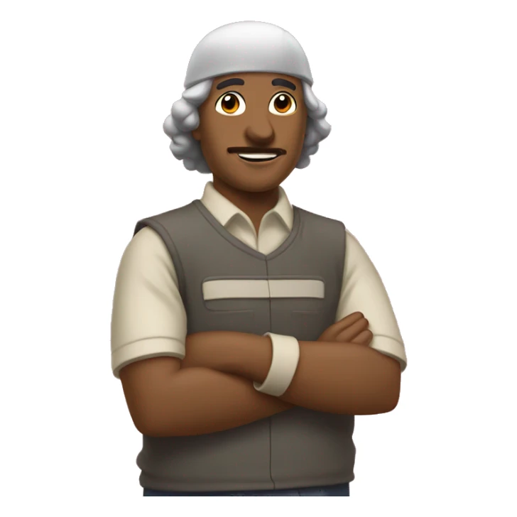 tubarão com cartola sticker