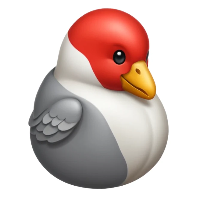 Crie um emoji do pássaro calopsita sticker