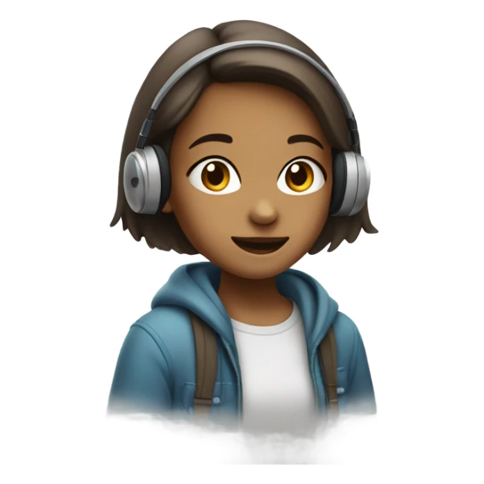 girl with chill vibe sticker