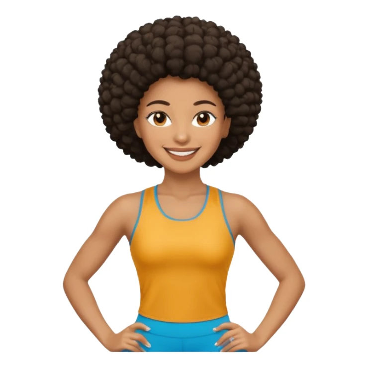 persona afroamericana casada de correr sticker