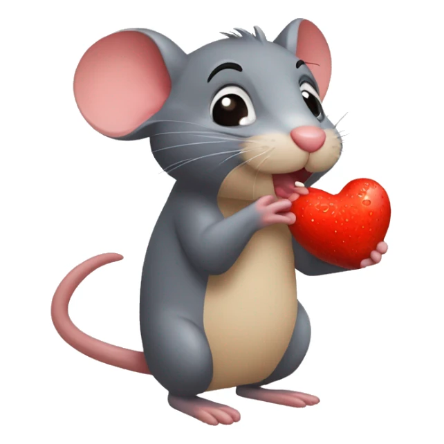 Ratón dando beso ratón dando un beso sticker