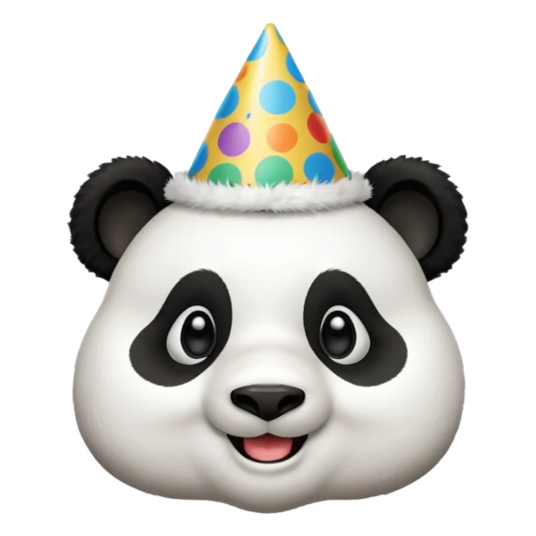 A panda president on her birthday  sticker