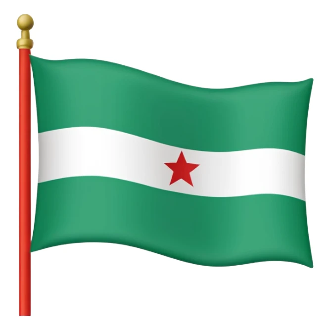 flag of Abkhazia emoji icon style sticker