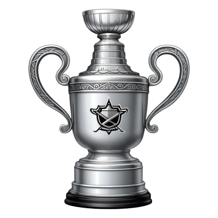 Hockey Stanley Cup championship trophy sticker