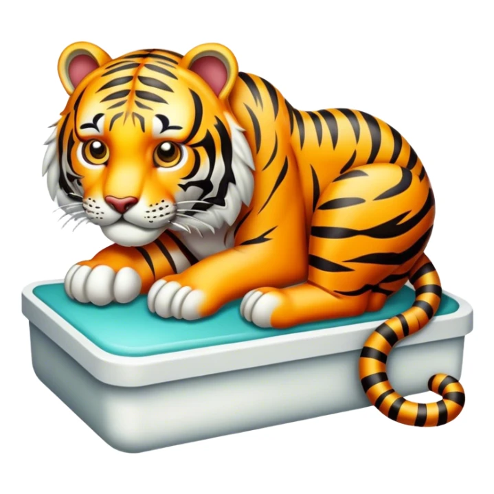 Tiger autopsy sticker