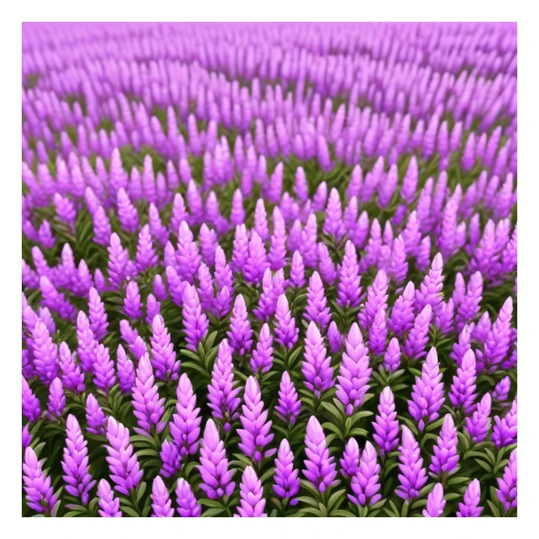 Field of Heather Flower sticker