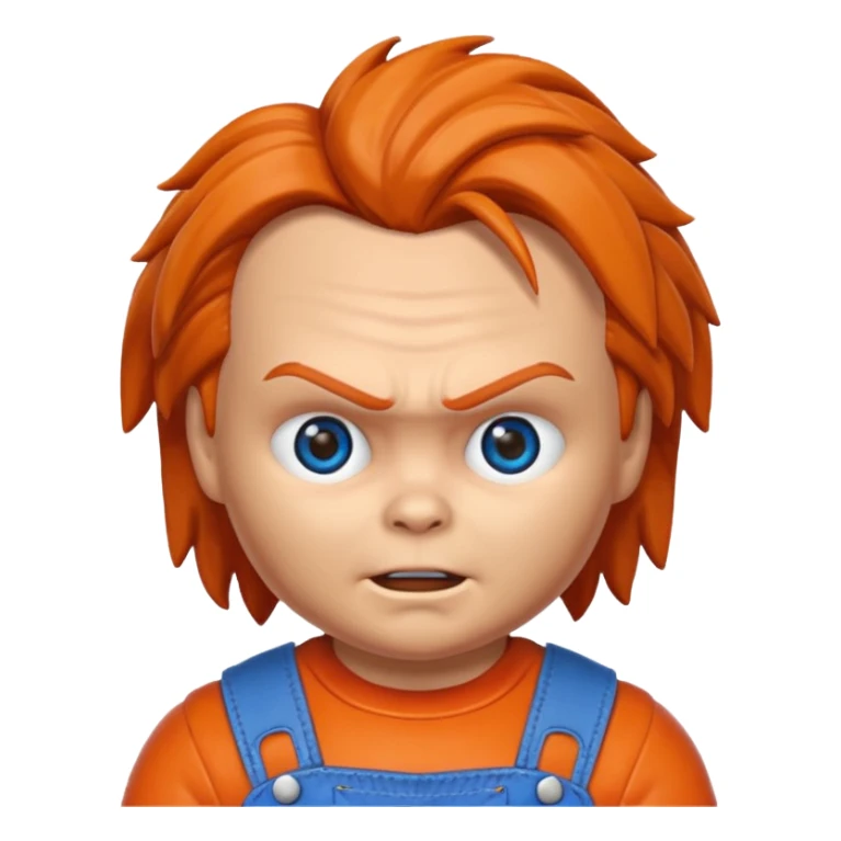 Un emojin de chuky sticker