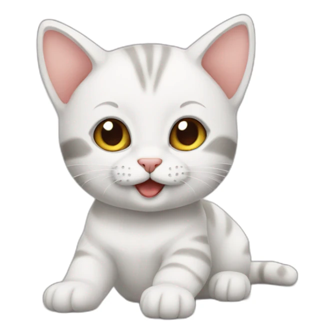baby cat sticker