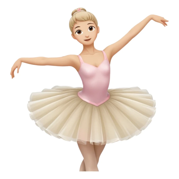 Ballerina adult woman sticker