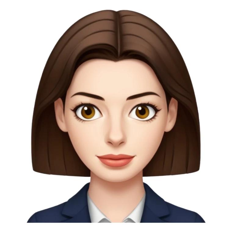 Anne Hathaway as Emma Morley in One Day sticker