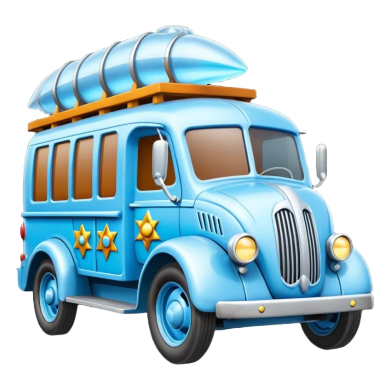 The Flintstones Mr. Freeze’s shiny frozen Scooby Doo 1918 Lightning Bug busters exterminators antique long wheelbase moving truck  sticker