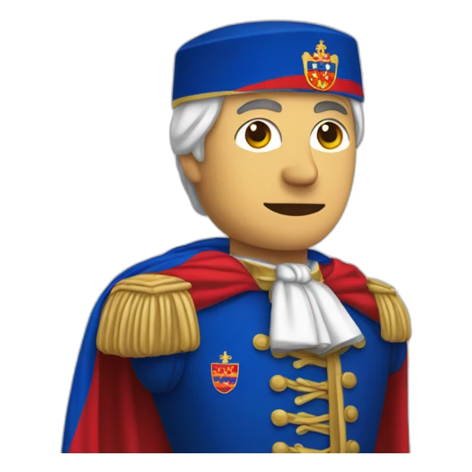 Homme avec un drapeau du Liechtenstein sticker