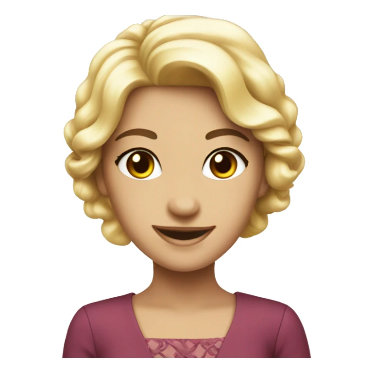 smiling girls in elegant attire sticker