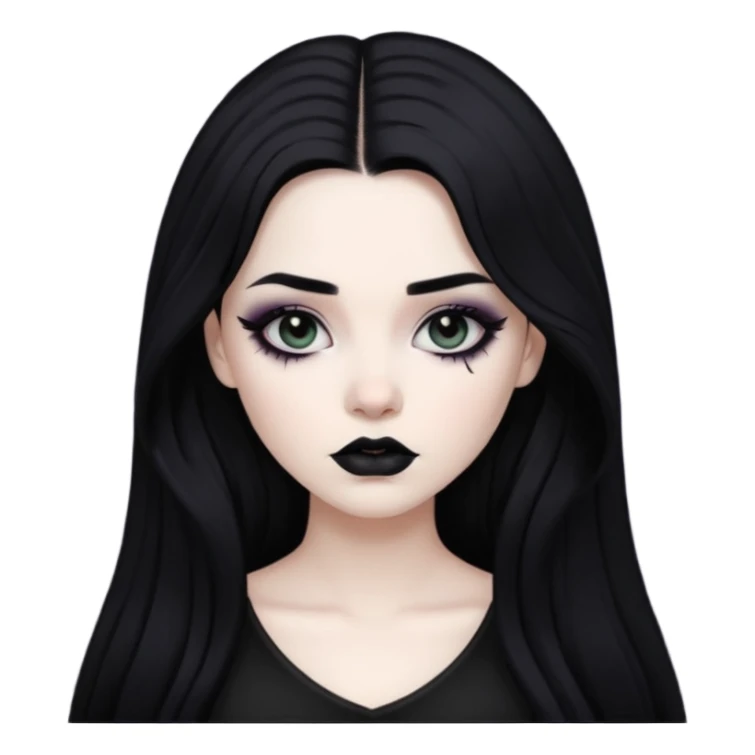 Goth baddie  sticker