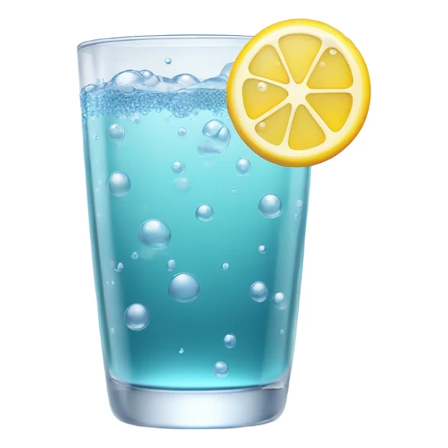 Sparkling water sticker