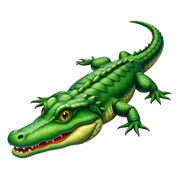 Make a dead gator emoji sticker