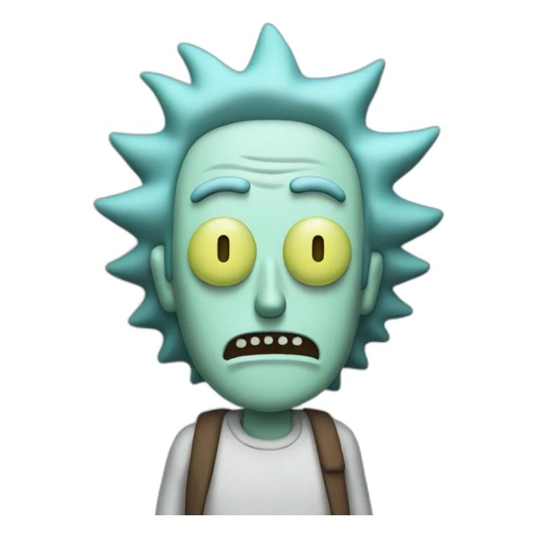 Rick of Rick and morty  sticker