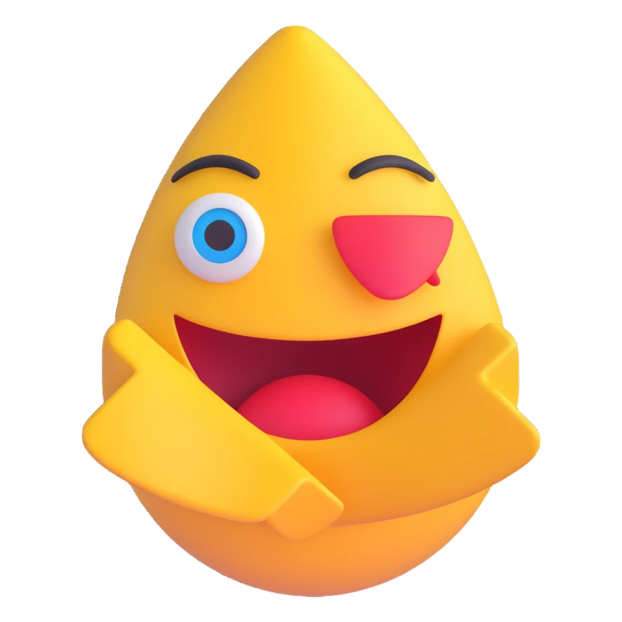 warning emoji labeled 'SCAMMER', 3D style, illusion of spinning or rotation, eye-catching and bold sticker