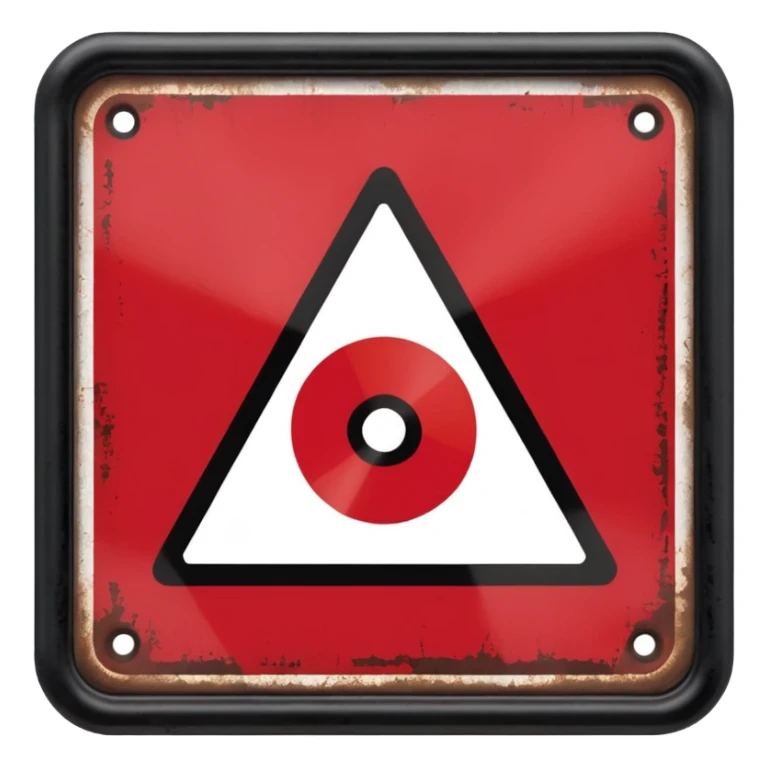 advertencia que en el medio digas reglas sticker