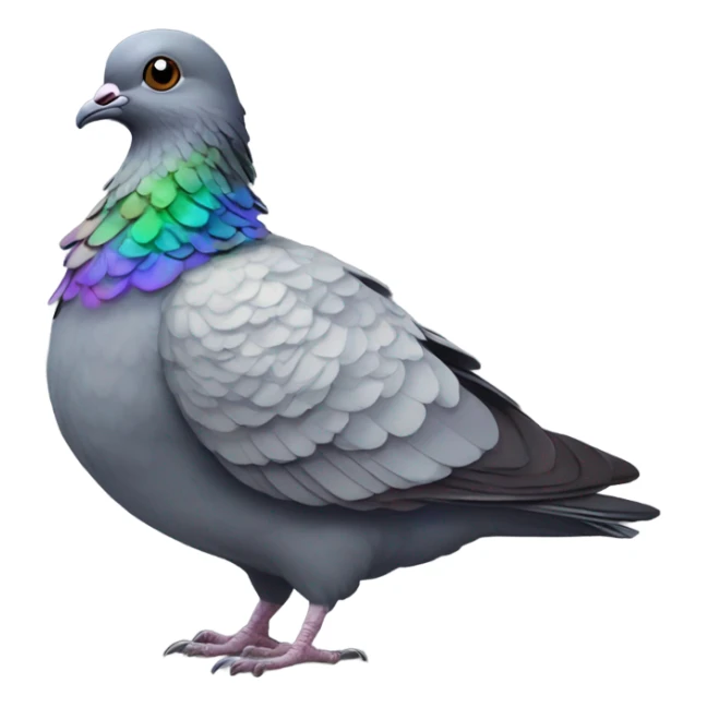 A pigeon in New York City  sticker