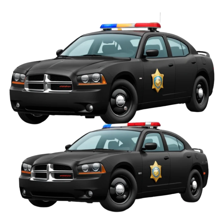 2008 Dodge Charger Police Interceptor sticker
