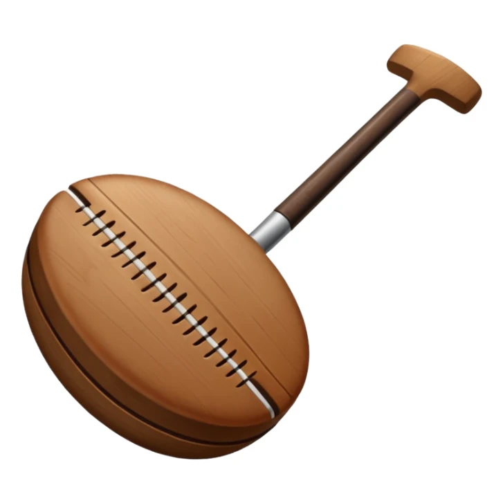Hurley and sliotar as in what's used for the Irish sport  sticker