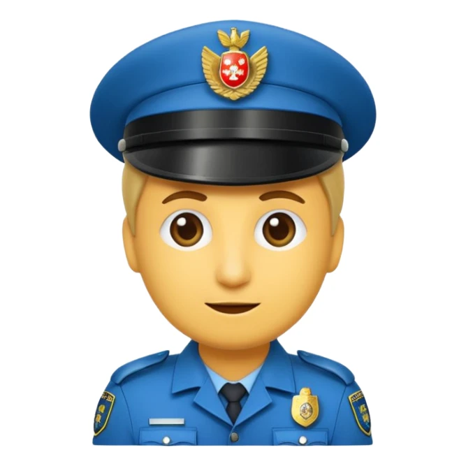 Kannst du mir ein Emoji erstellen es soll ein Polizei und polizer Spezialeinheit emoji erstellen von der Usp luxemburg sticker
