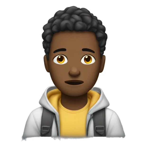 tired teenager sticker