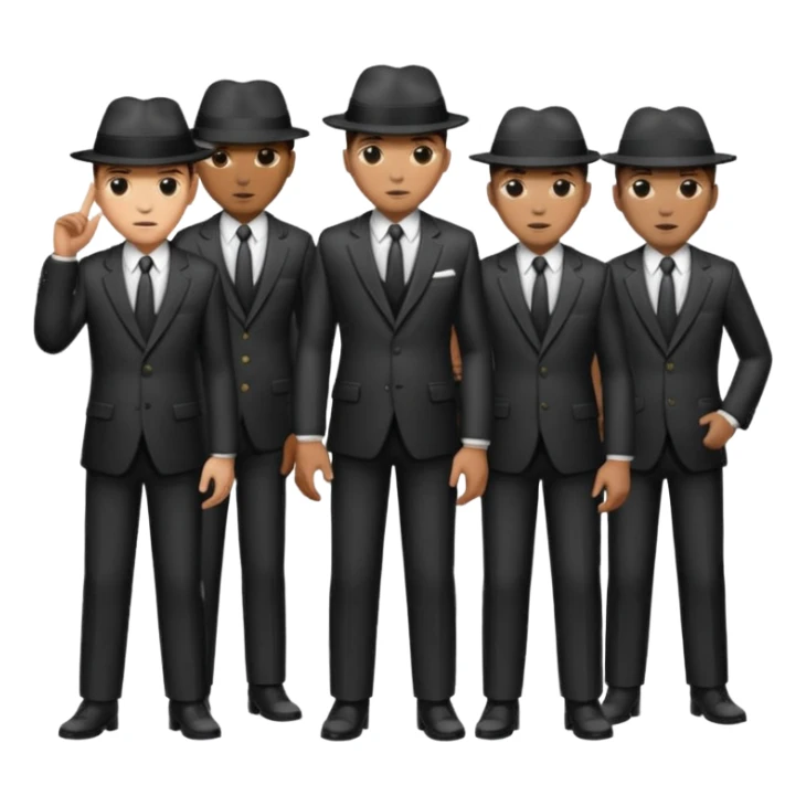 team of gangsters sticker