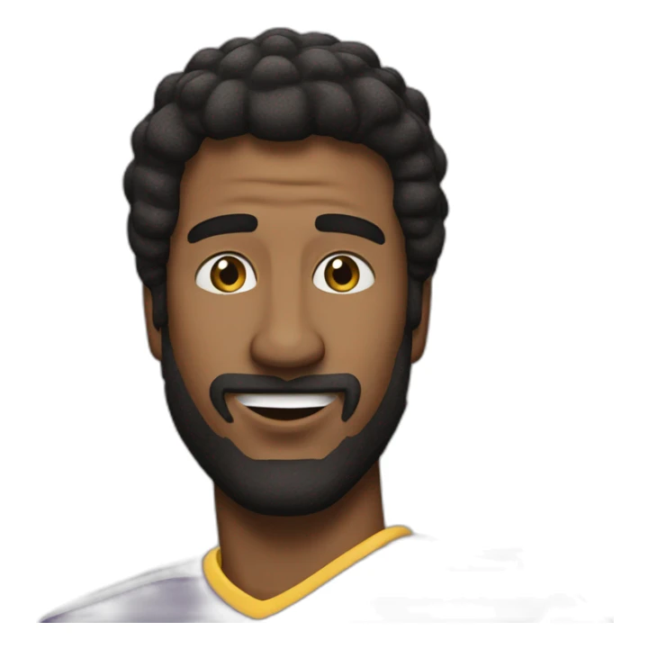 man who is a rapperswil jona lakers hockey fan sticker