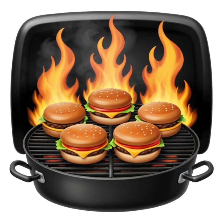 grilling burgers and rib ticklers sticker