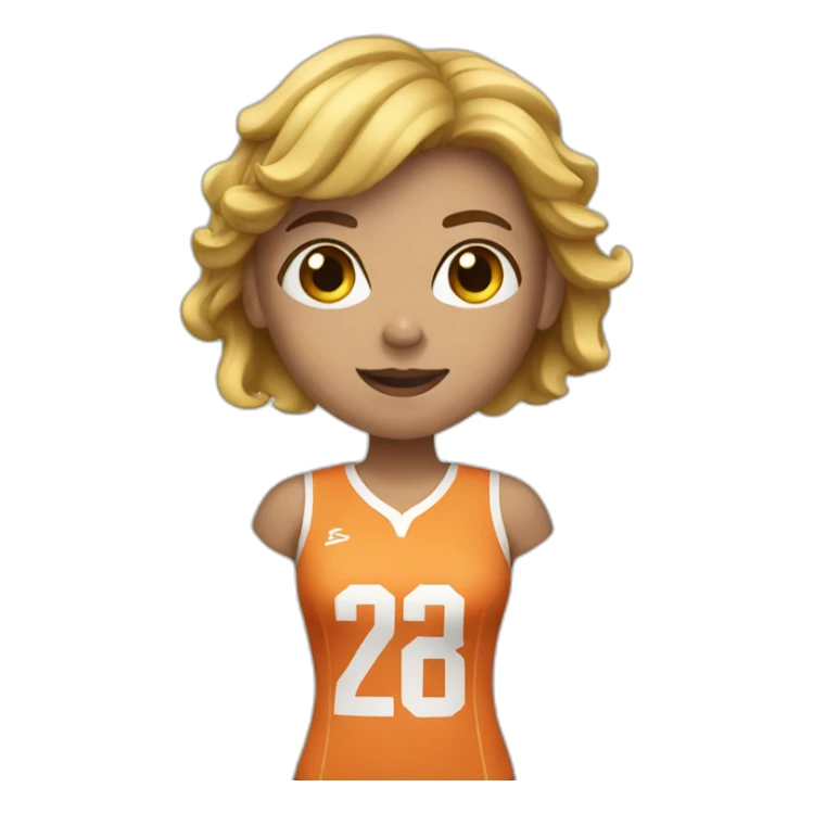 Sports girl  sticker