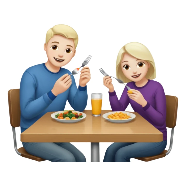 i want two person nicke eatche athore sticker