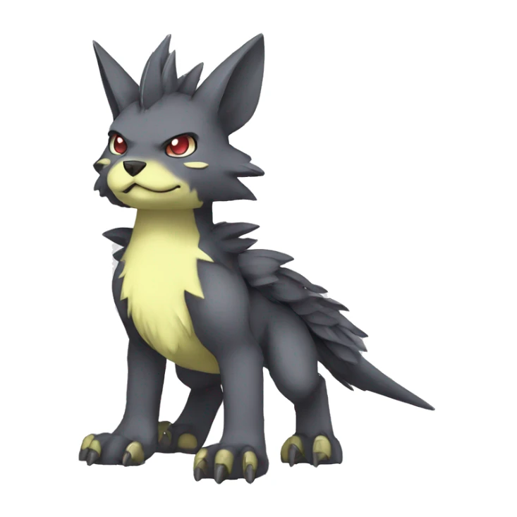  kawaii cool edgy Digimon-Fakemon-animal full body sticker