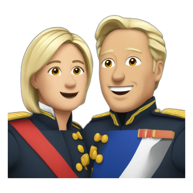 une armé de marine le pen sticker