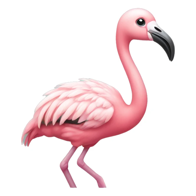 Baby flamingo sticker