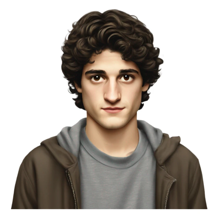 Young Louis Garrel in the 2000s sticker