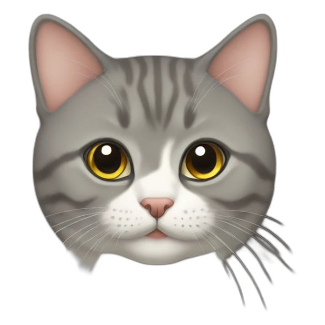 british short hair cat sticker